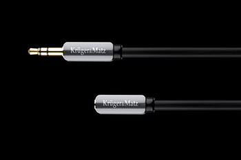 Kabel wtyk - gniazdo jack 3.5 stereo 3.0m Kruger&Matz