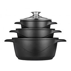 Komplet garnków z powłoką nieprzywierającą MGK-18 MPM