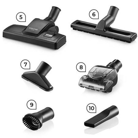 Odkurzacz bezworkowy Mozano Max Cyclonic 4000W Szary