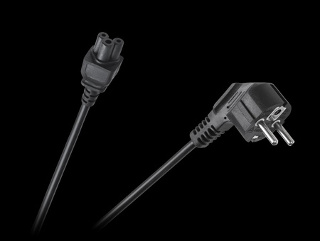 Kabel sieciowy do laptopa (koniczynka) 1.5m Cabletech Eco-Line