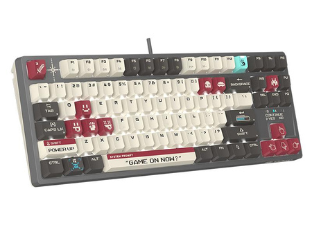 Klawiatura mechaniczna A4TECH BLOODY S87 Pixels Red USB (BLMS RED Plus Switches)