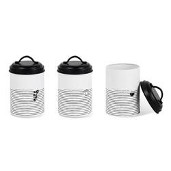 MR-1772-3CS Zestaw pojemników metalowych 3 szt.