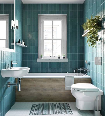 Umywalka ceramiczna wisząca (CDJ 6U4W) - Deante