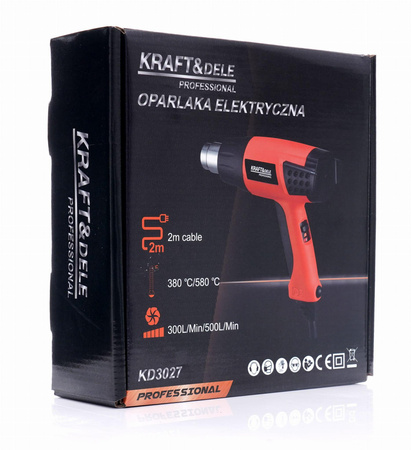 Opalarka Elektryczna 2000W KD3027 - KRAFT&DELE