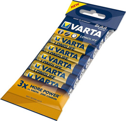 Bateria VARTA Longlife LR03/8szt folia