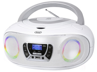 Boombox Trevi CMP583 DAB CD bluetooth USB Radio MP3 white