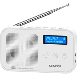 DIGITALNI RADIO SRD 7200 W DAB+/FM SENCOR