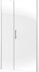 Drzwi prysznicowe wnękowe 110 cm - uchylne (KTM 013P) - Deante