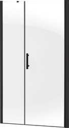 Drzwi prysznicowe wnękowe 120 cm - uchylne (KTM N14P) - Deante