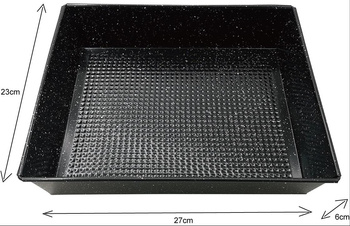 Forma, blacha do pieczenia , forma 27x23 cm KH-1775