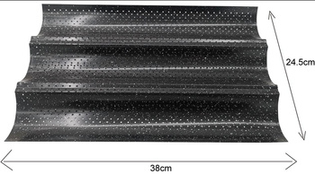 Forma, blacha do pieczenia , forma do bagietek KINGHoff KH-1770