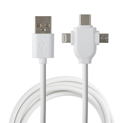 Kabel USB 3w1 MicroUSB/Lightnig/Typ C LB0112 LIBOX