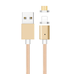 Kabel magnetyczny 2w1 MicroUSB/Lightning LB0113 LIBOX