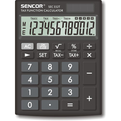 Kalkulator SEC 332 T Kalkulator biurkow SENCOR
