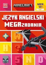 Książeczka Minecraft. Język angielski. Megazadania 12+