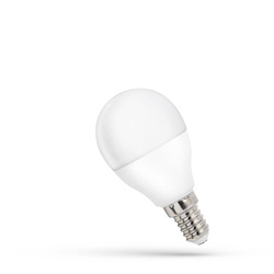 LED kulka E14 230V 8W WW Spectrum