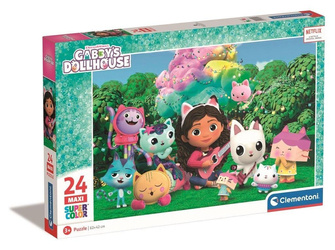 Puzzle 24 elementy Maxi Koci Domek Gabi