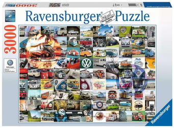 Puzzle 3000 elementów 99 momentów VW