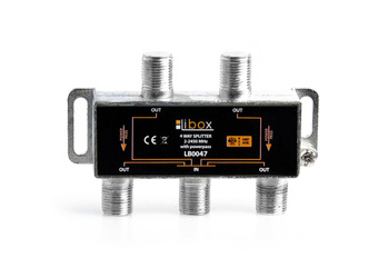 Rozgałęziacz sygnału/ Spliter 4 WAYS Power Pass LB0047 LIBOX