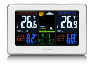 Stacja meteo Gogen ME3257 z budzikiem