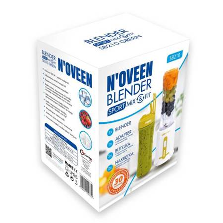 Blender Noveen Sport Mix & Fit SB210 green