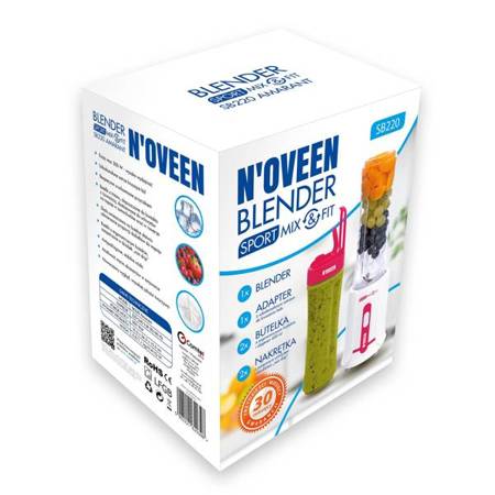 Blender Noveen Sport Mix & Fit SB220 amarant