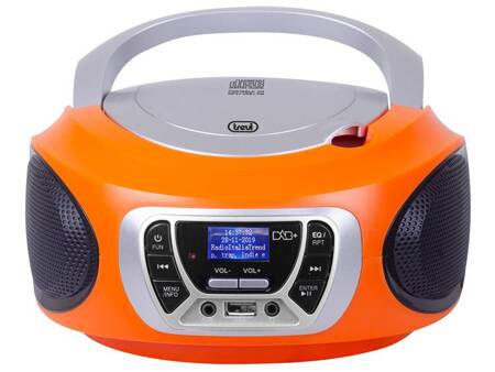 Boombox Trevi CMP51009 DAB CD USB Radio MP3 orange