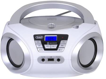 Boombox Trevi CMP54401 BT CD USB Radio MP3 white