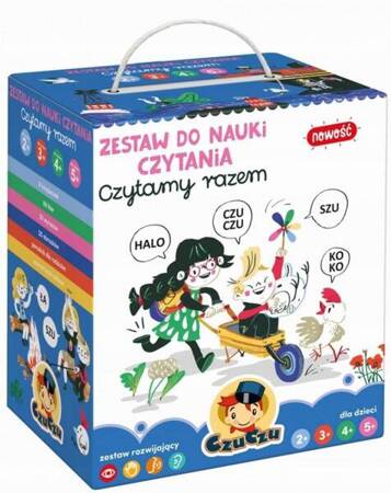 Czytamy razem - Zestaw do nauki czytania