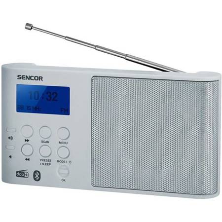 DIGITALNI RADIO SRD 7100W DAB/FM RADIO SENCOR