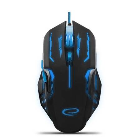 ESPERANZA MYSZ PRZEWOD. GAMING LED 6D OPT. USB APACHE NIEBIESKA