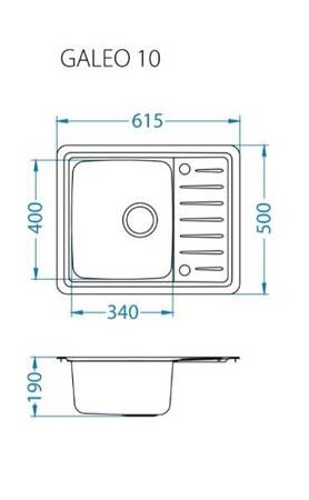 GALEO 10 615x500 zlew wpuszczany ALVEUS (1128552)