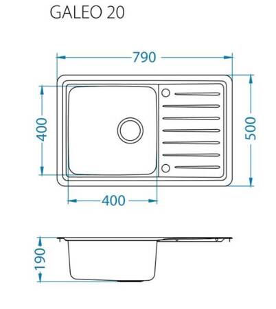 GALEO 20 790x500 zlew wpuszczany ALVEUS (1128553)