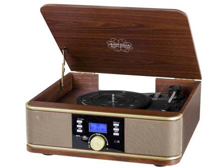 Gramofon Trevi TT1042 BT wood