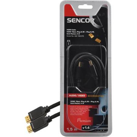 HDMI KABEL SAV 166-015 Przewód HDMI SENCOR