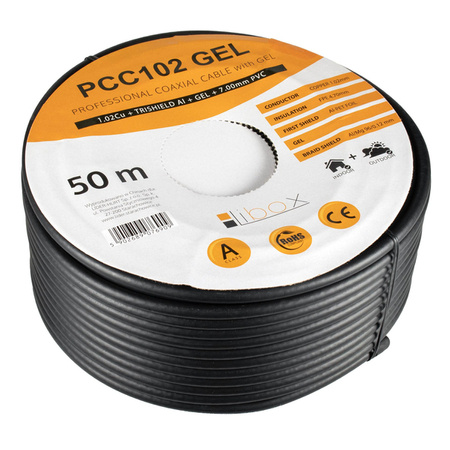 Kabel coaxialny PCC102 żel-50 LIBOX