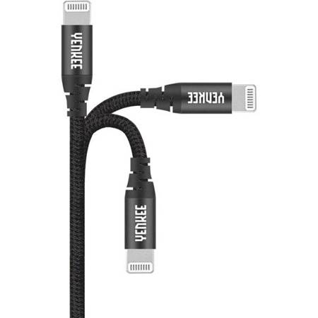 Kabel do telefonu YCU 631 MFi BK USB C/lightning 1m YENKEE
