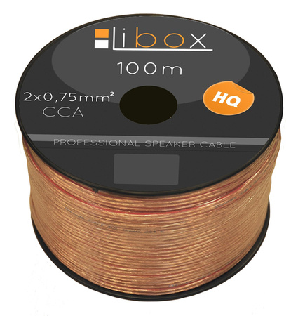 Kabel głośnikowy 2x0,75 LB0006 LIBOX