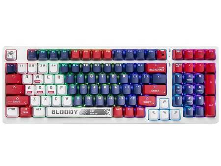 Klawiatura mechaniczna A4TECH BLOODY S98 USB Sports Navy (BLMS Red Switches)