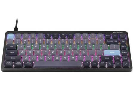 Klawiatura mechaniczna Tracer FINA 84 Blackcurrant (Outemu Red Switch)