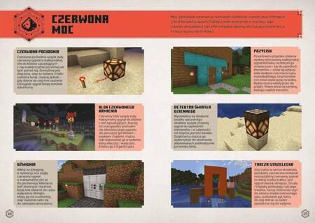 Książeczka Minecraft Podręcznik czerwonego kamienia