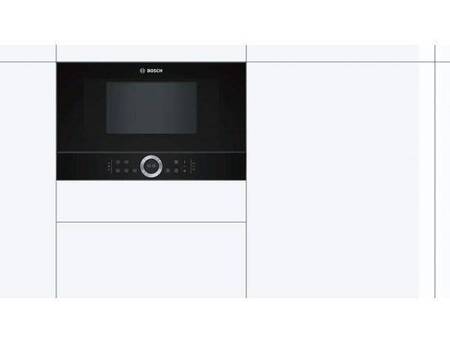 Kuchenka mikrofalowa BOSCH BFR634GB1 (900W; 21l; kolor czarny)