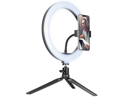 Lampa pierścieniowa RING 26cm z mini starywem Tracer