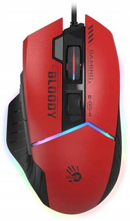 Mysz A4TECH BLOODY W95Max USB Sports Red