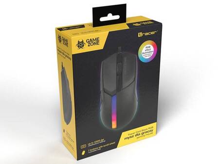 Mysz TRACER GAMEZONE COOL Black RGB