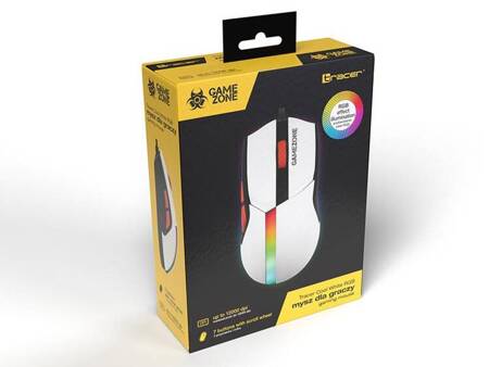 Mysz TRACER GAMEZONE COOL White RGB