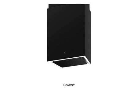 Okap wyspowy Cube W Black CDW4001C Ciarko Design