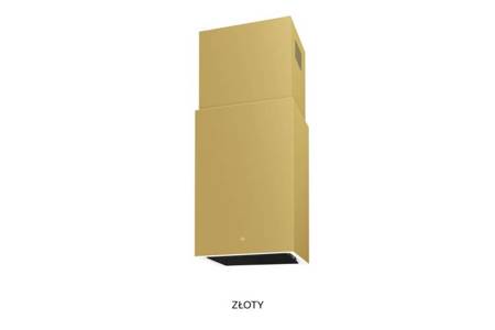 Okap wyspowy Cube W Gold CDW4001Z Ciarko Design