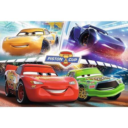 Puzzle 160 elementów Cars 3 - Zwycięski wyścig