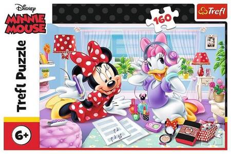 Puzzle 160 elementów - Disney Minnie, Dzień z przyjaciółmi